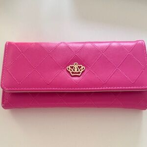 Unnamed Bright Pink Fashion Wallet NWOT- no callouts